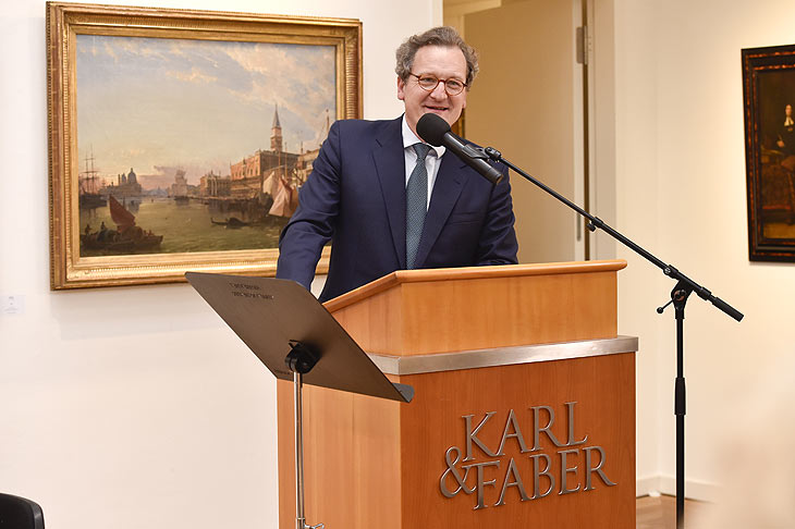 Dr. Rupert Keim (Geschäftsführender Gesellschafter von „Karl & Faber“)/ 500 Jahre Bayerisches Staatsorchester und 100 Jahre Karl & Faber im Auktionshaus Karl & Faber in München am 23.05.2023 Foto: BrauerPhotos / S.Brauer 